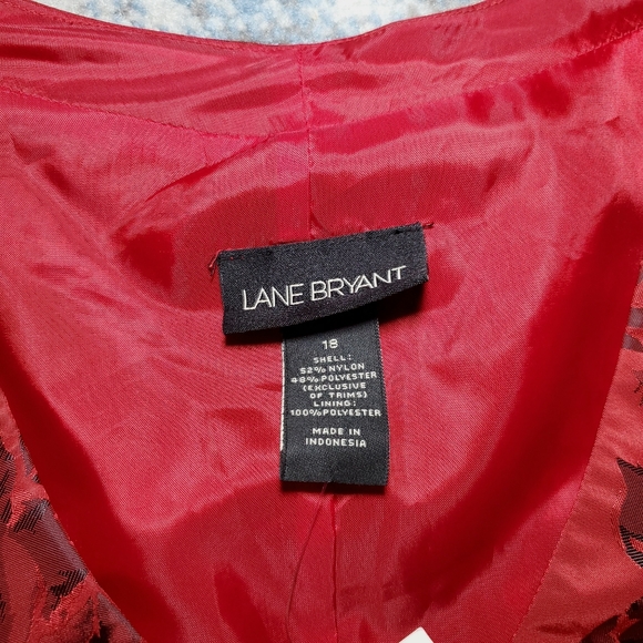 Lane Bryant Floral Sleeveless Blouse Size 18 - Picture 3 of 6